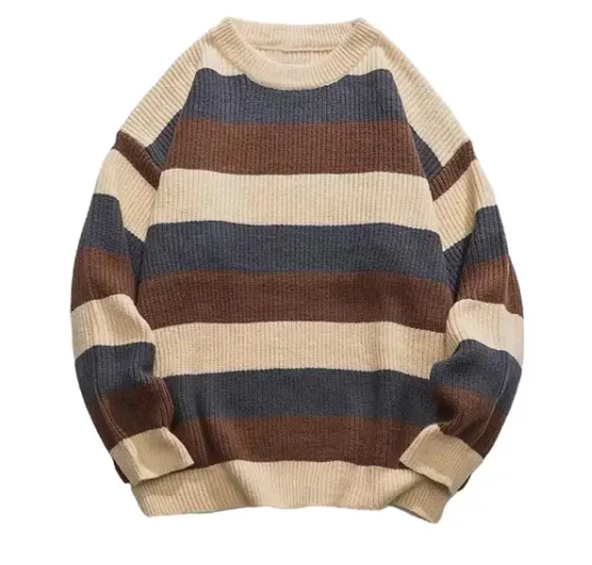 Walter Striped Knitted Pullover