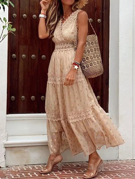 Solana Boho Lace Dress