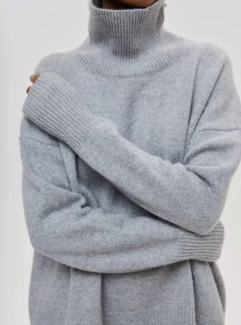 Yanna Turtleneck Knitted Sweater