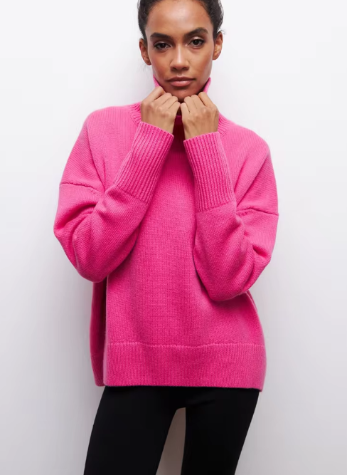 Yanna Turtleneck Knitted Sweater