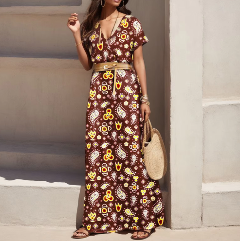 Saddie Maxi Floral Dress