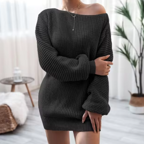 Veronica Knitted Sweater Dress