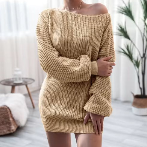 Veronica Knitted Sweater Dress