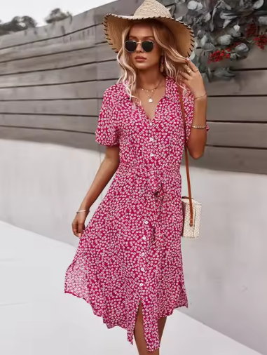 Merba Summer Floral Dress