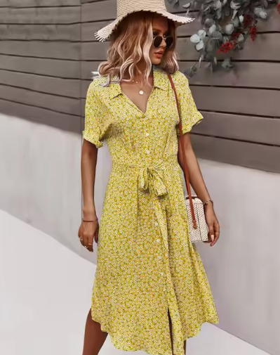 Merba Summer Floral Dress