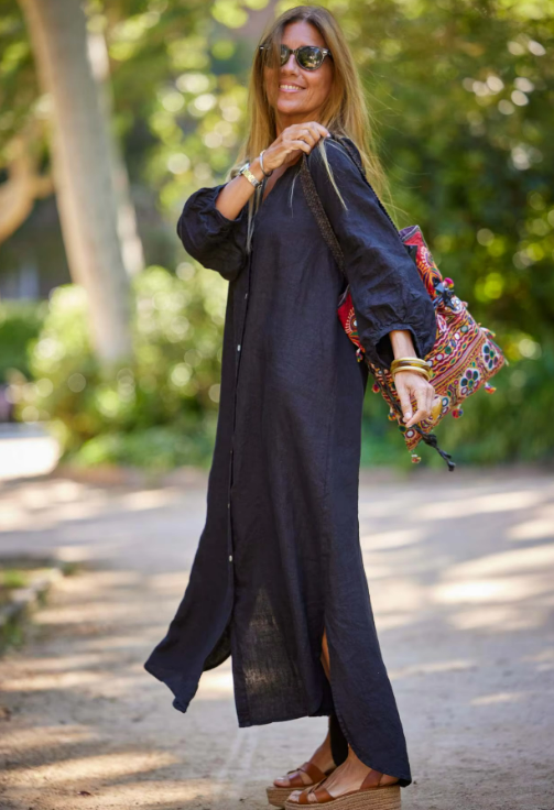 Jean Stylish Bohemian Dress