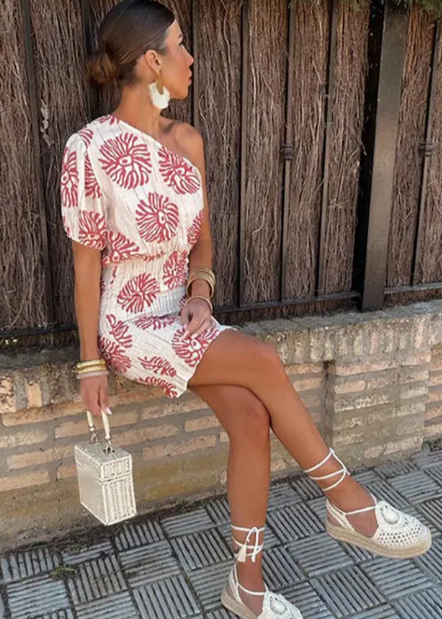 Faye Smocked Bodycon Dress