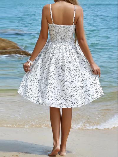 Chai Smocked Beach Dress