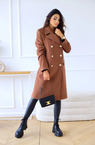 Amina Button Down Coat