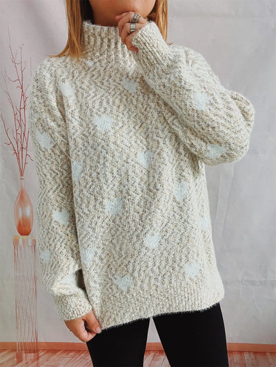 Dina Heart Sweater