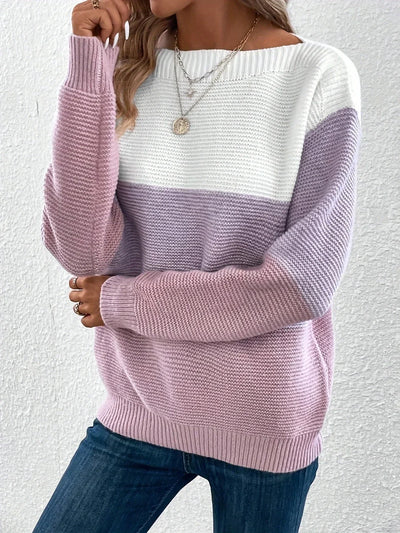 Ellie Boat Neck Sweater