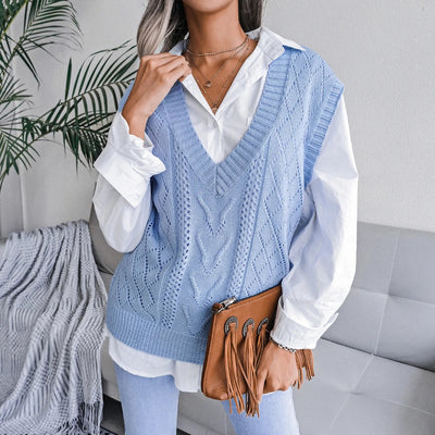 Stella Knitted Vest Sweater