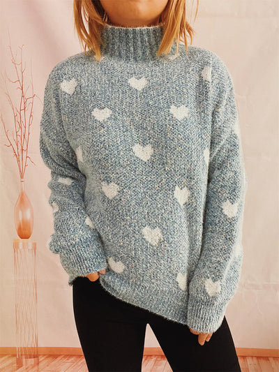 Dina Heart Sweater