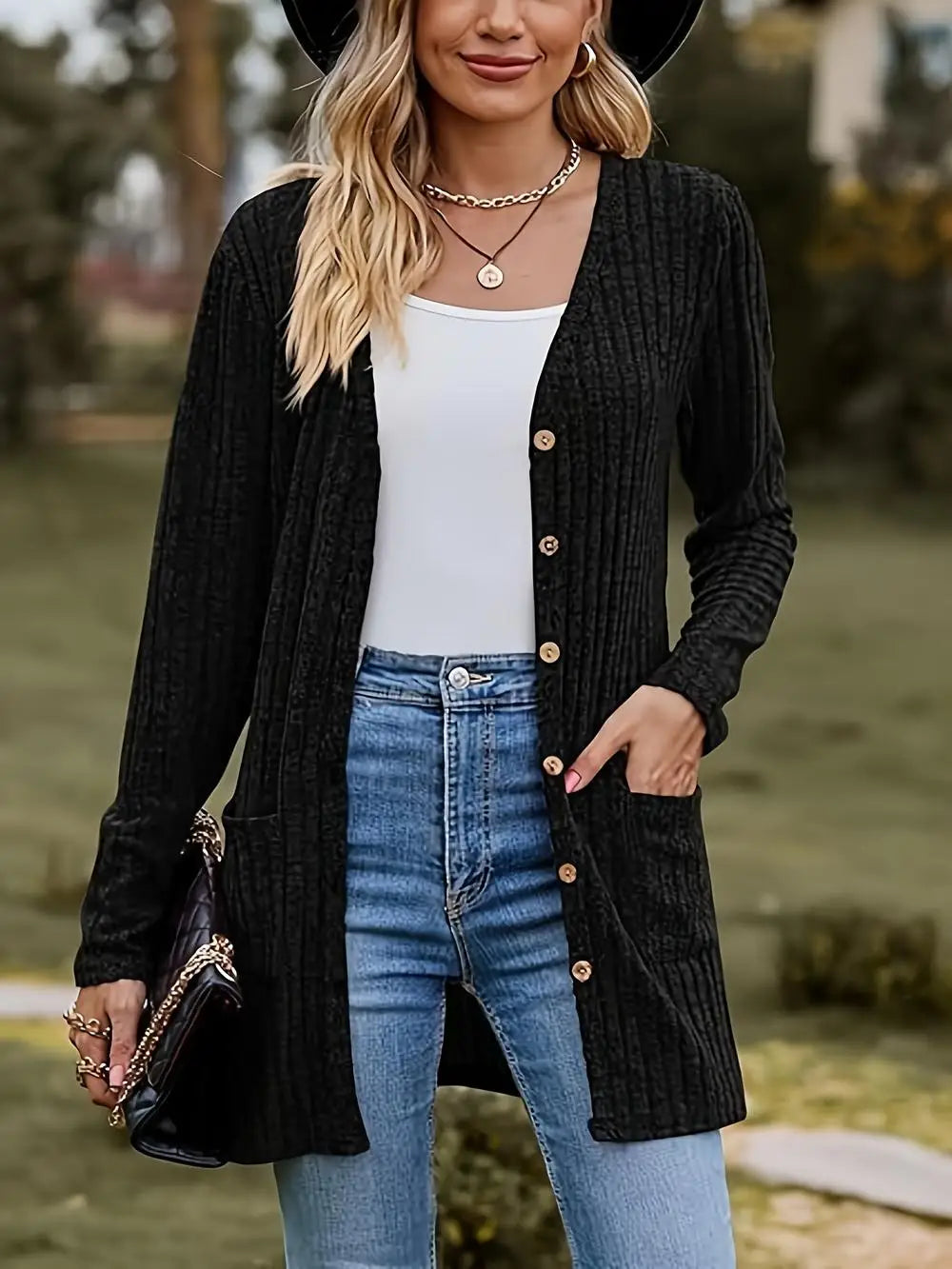 Zoe Button Down Knitted Cardigan