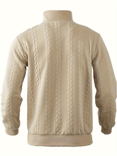 Prince – Vintage Men's Sweater with Zipper