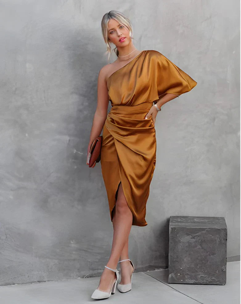 Jules Elegant Silk Dress